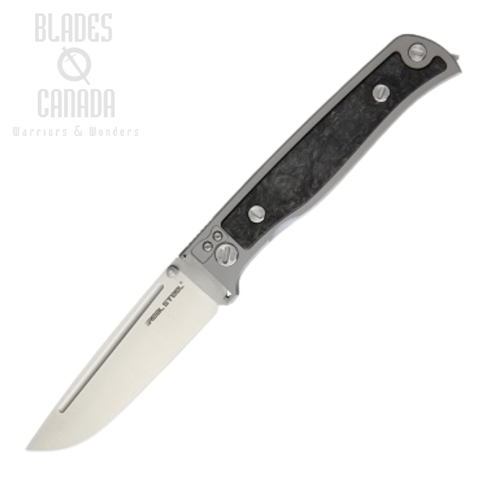 Real Steel Relict Folding Knife, S35VN, Carbon Fiber, 9451